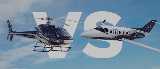 Что выбрать для аренды: самолет или вертолет?