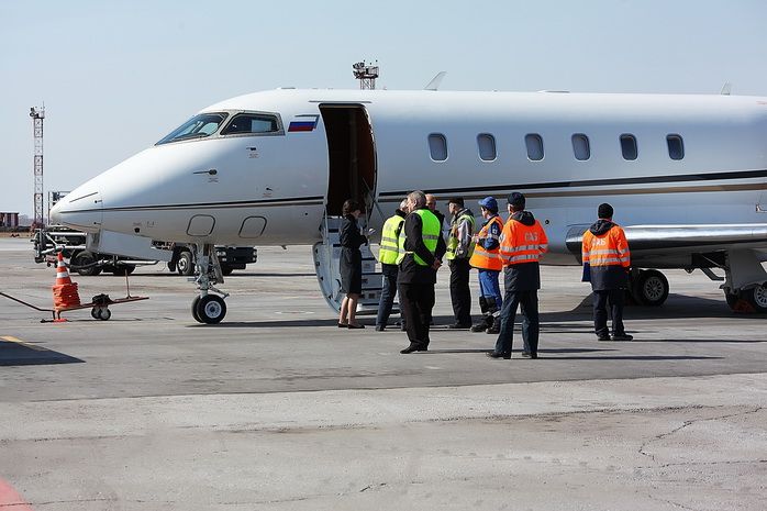 Аэропорт Толмачево ввел новые услуги для деловой авиации
