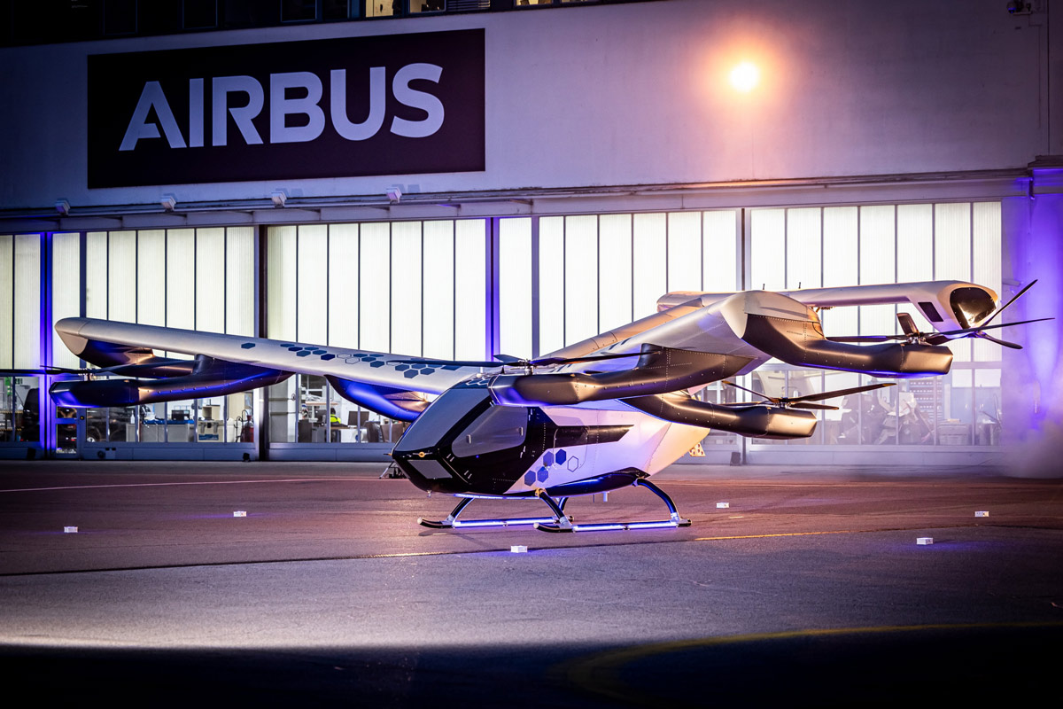 Airbus представил прототип городского аэротакси