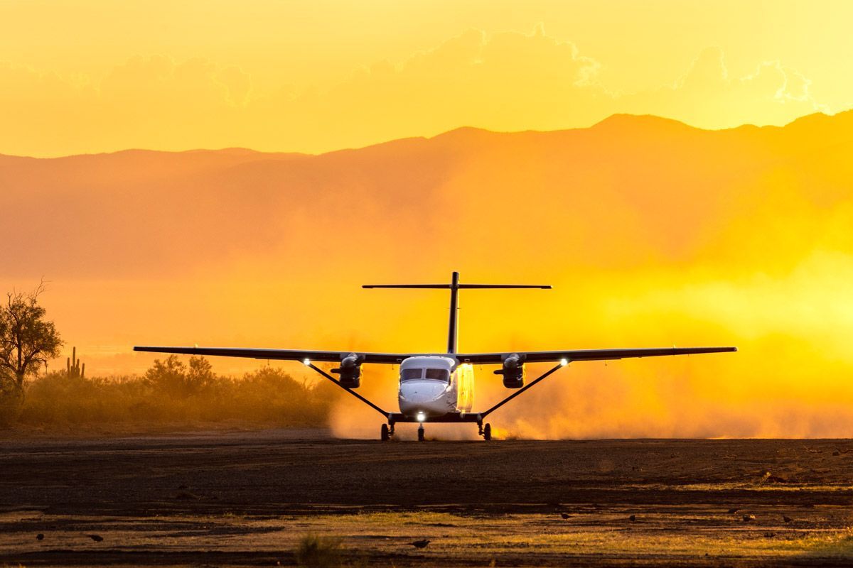 Cessna SkyCourier адаптирован для гравийных ВПП