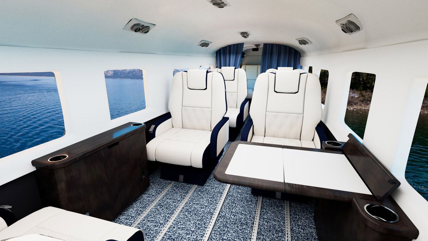 Дизайнеры представили новые интерьеры для Cessna 208