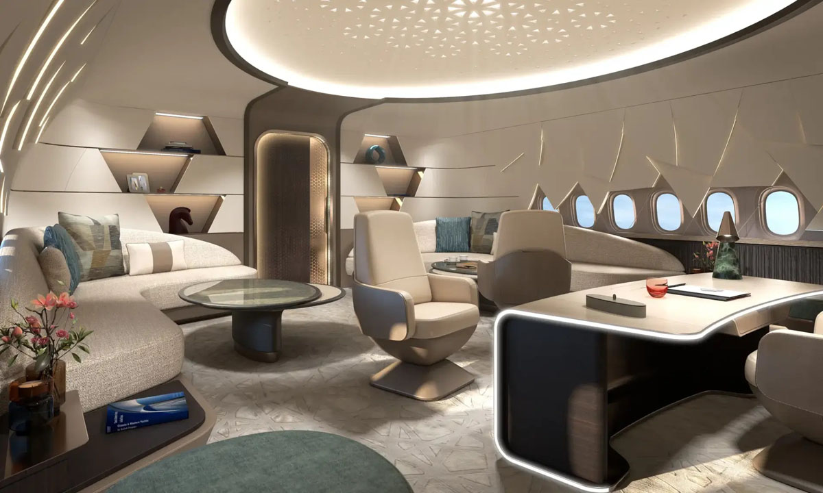 Lufthansa и Boeing утвердили дизайн суперэксклюзивного салона CelestialSTAR