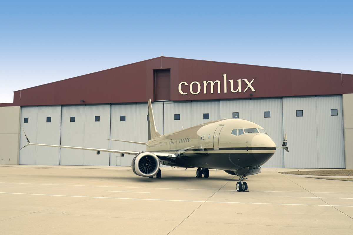 Comlux Completion завершил кастомизацию BBJ MAX 8