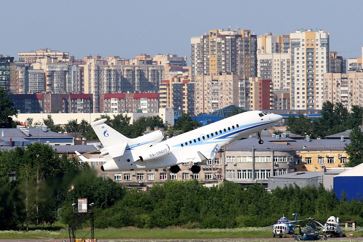 Активность российской деловой авиации постепенно восстанавливается