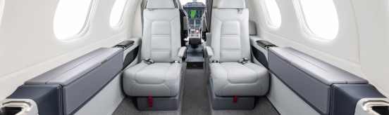 Эксперты Embraer показали интерьеры Phenom 100EX