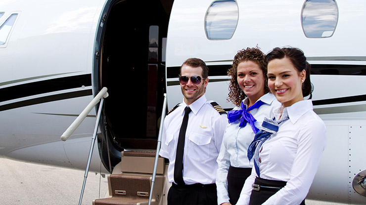 Первоклассный лётчик и профессиональный экипаж VIP самолёта