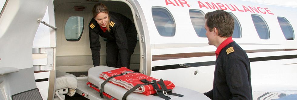 Подготовка медицинского санитарного перелёта на VIP самолёте