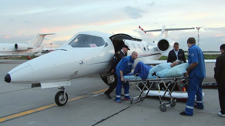 Медицинское сопровождение в частном самолете